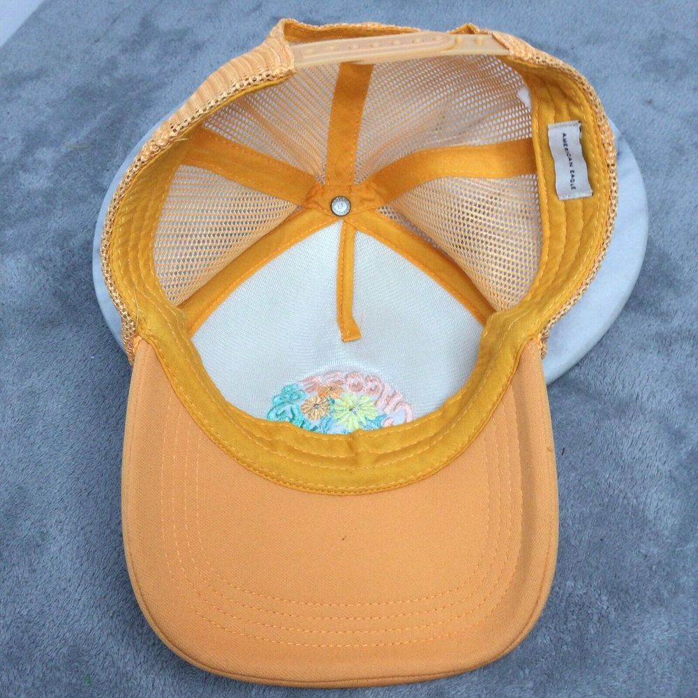 American Eagle Clothing Choose Kindness Rope Hat Mesh Back Adjustable Snap Back - Picture 4 of 5